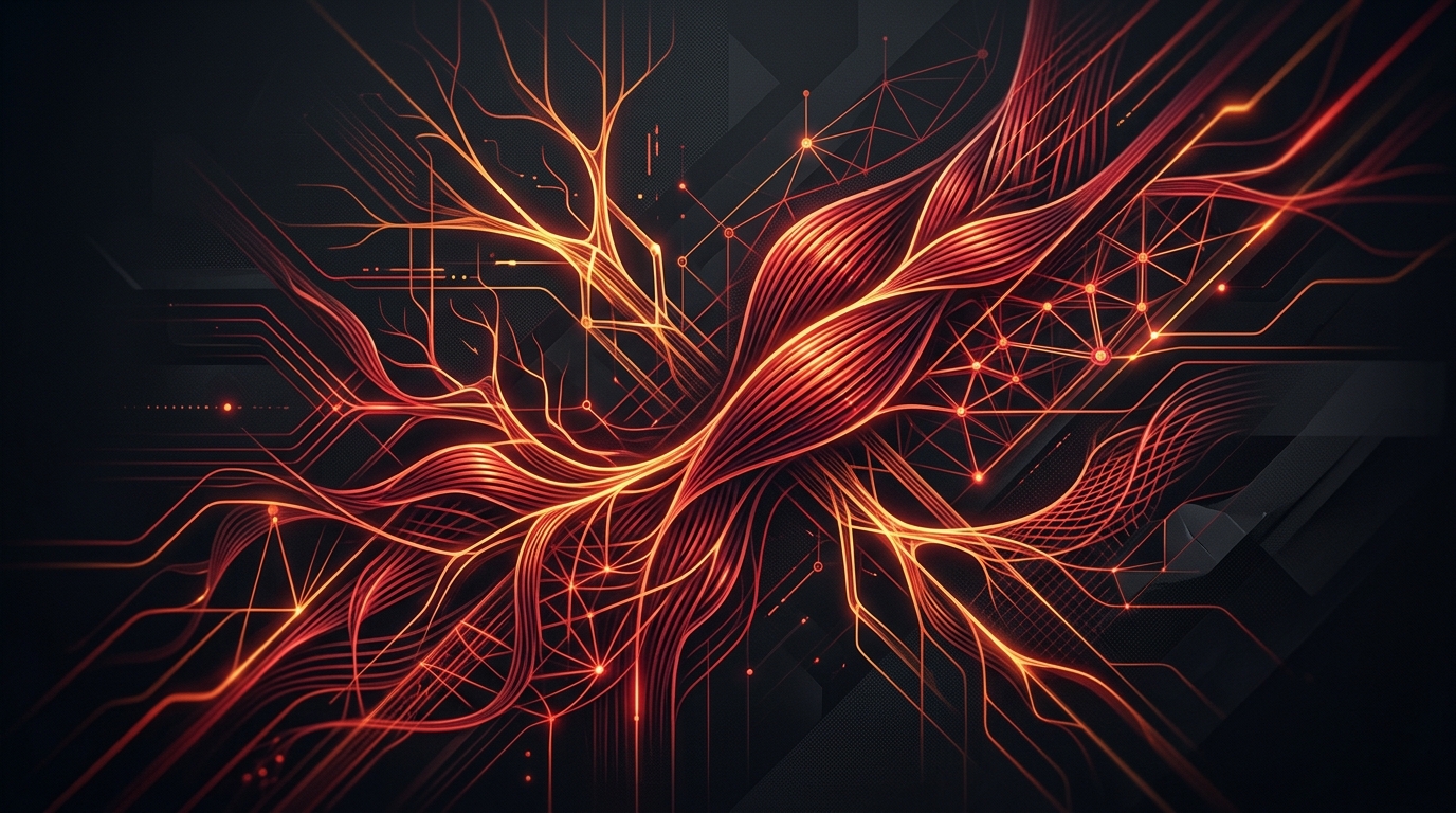 Hypertrophy Mechanics Glitch Visualization